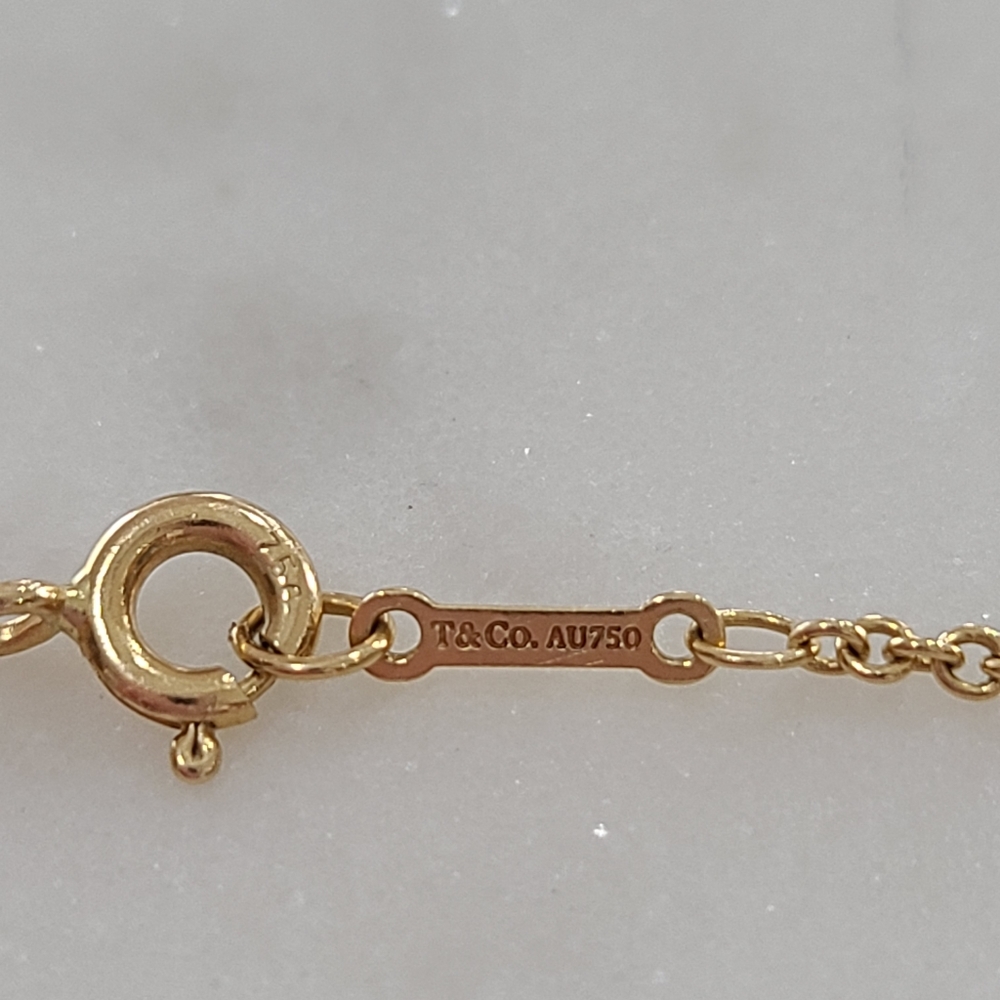 Tiffany & Co. Paloma Picasso 18k Yellow Gold Loving Heart Bracelet - Picture 3 of 6